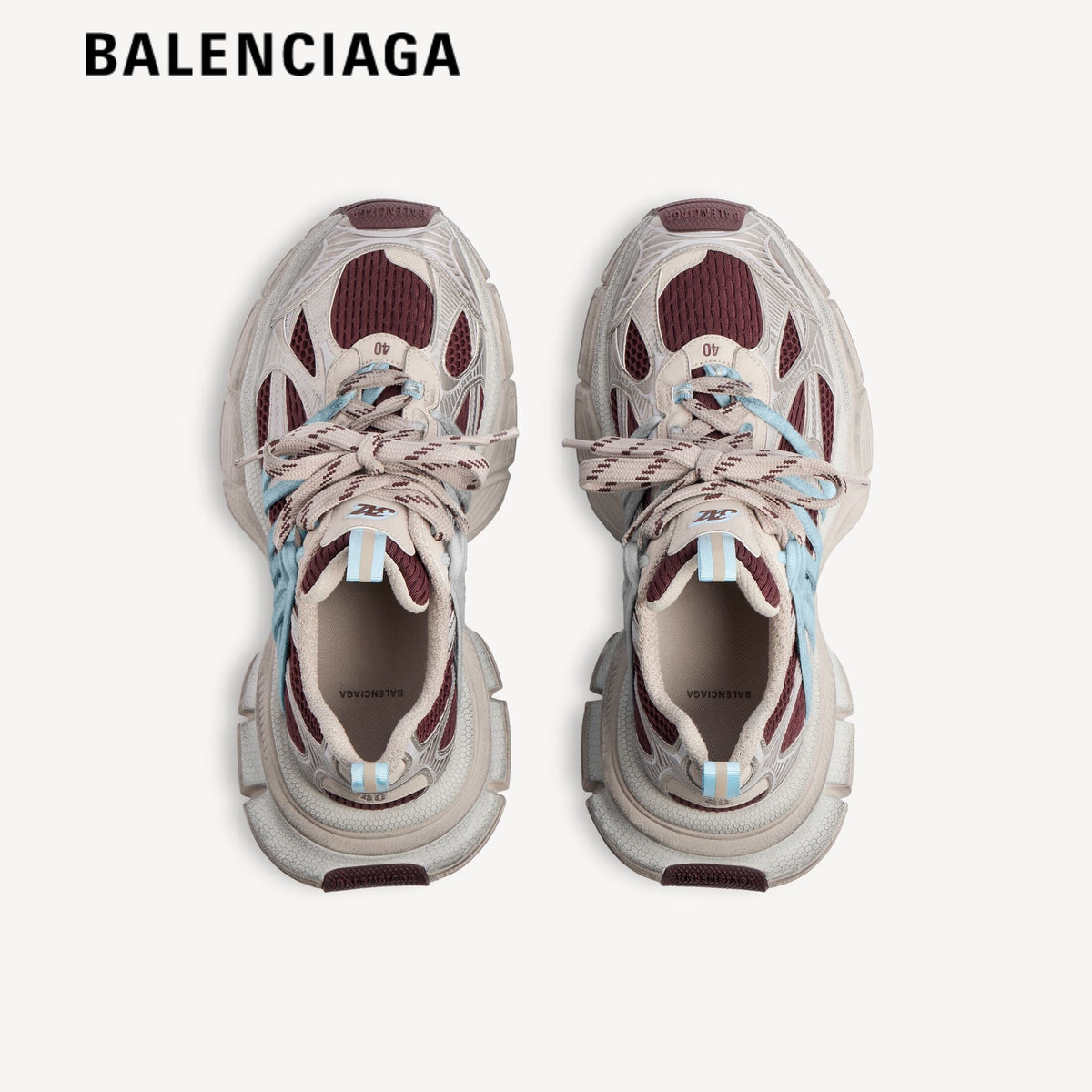 Balenciaga 3XL Extreme Laces men's shoes women sneakers