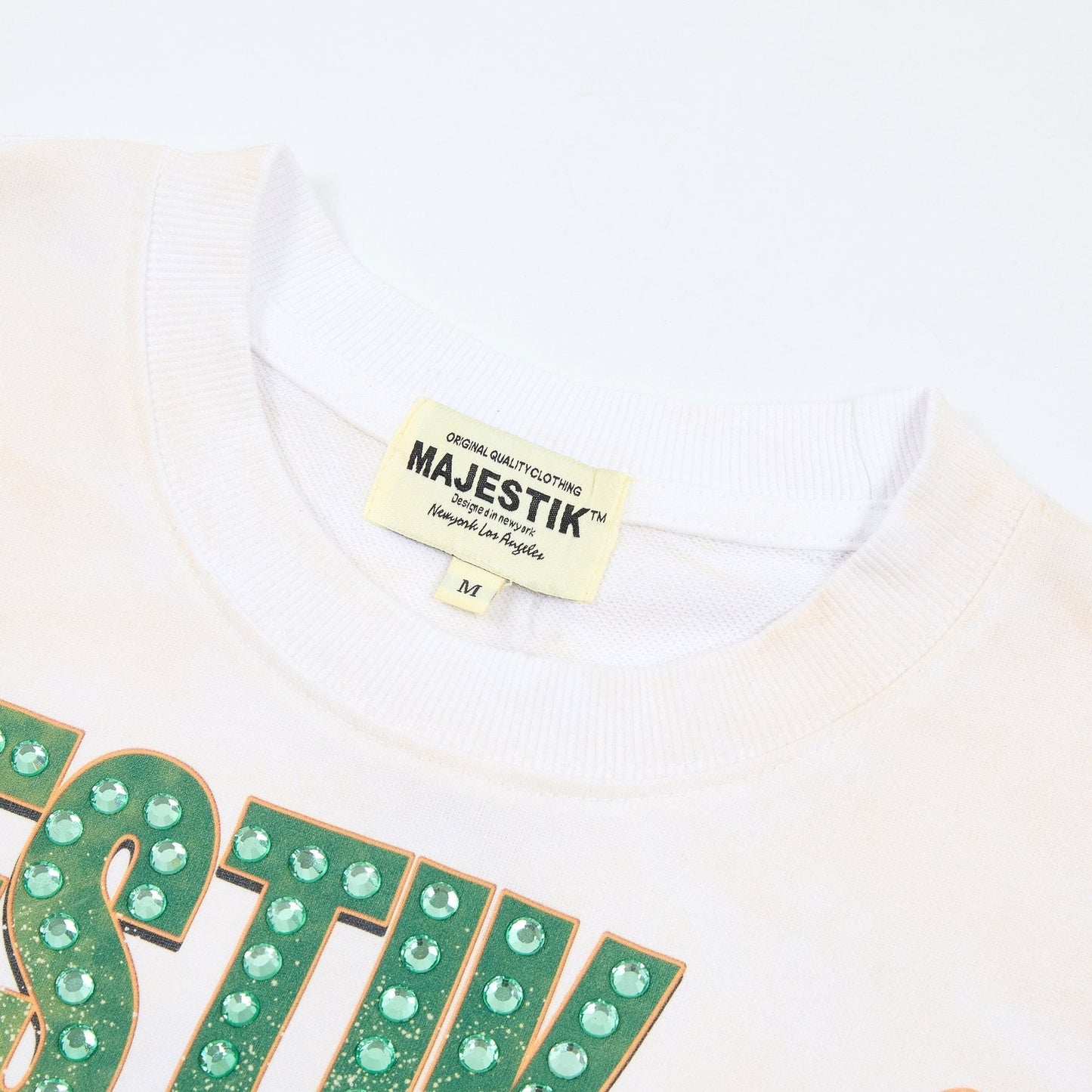 MAJESTIK Bulldog Graphic Short-Sleeve T-Shirt ¡ª neck_label