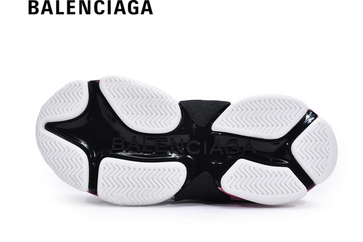 Balenciaga Triple men's shoes women sneakers S White Black Pink