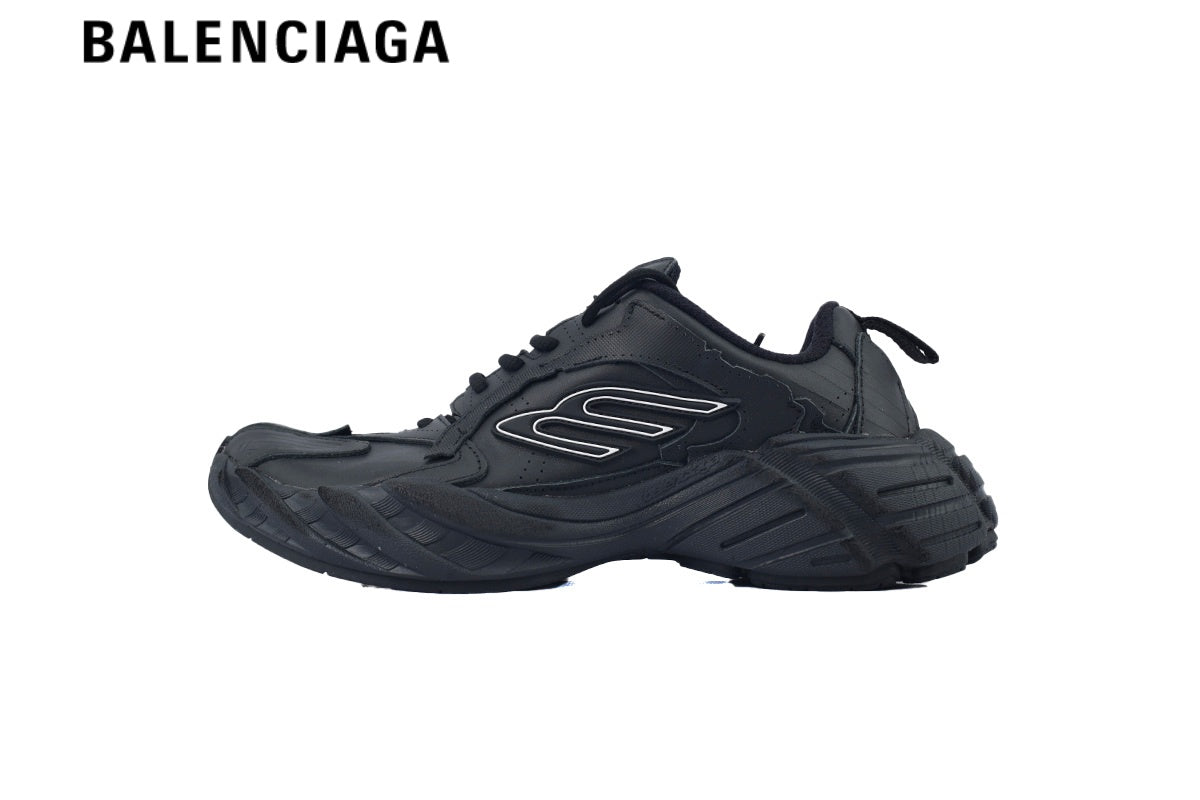 Balenciaga Circuit men's shoes  women sneakers Black