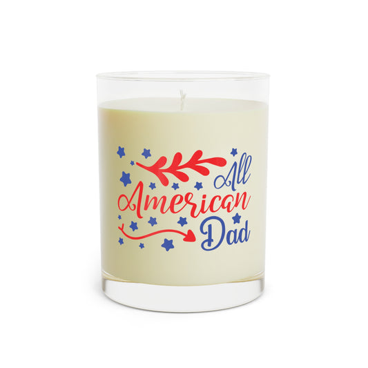 All American Dad Scented Candle - Full Glass, 11oz
