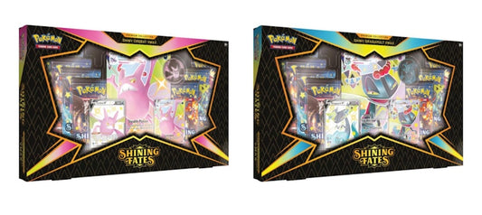 Pok¨¦mon TCG Sword & Shield Shining Fates Premium Collection 2X Lot Shiny Crobat VMAX/Shiny Dragapult VMAX