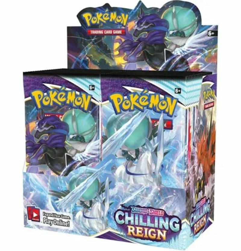 Pok¨¦mon TCG Sword & Shield Chilling Reign Booster Box