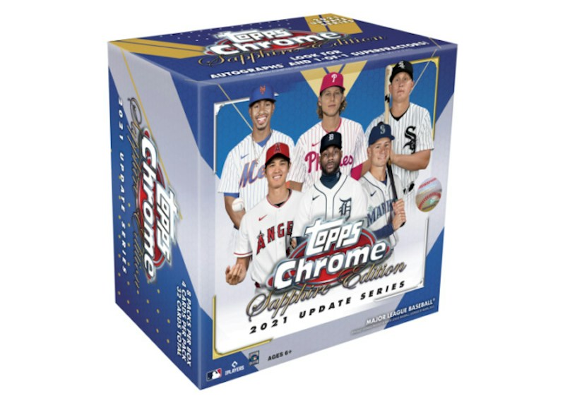 2021 Topps Chrome Update Sapphire Edition Baseball Box