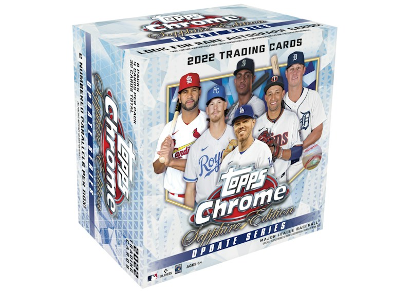 2022 Topps Chrome Update Sapphire Edition Baseball Hobby Box