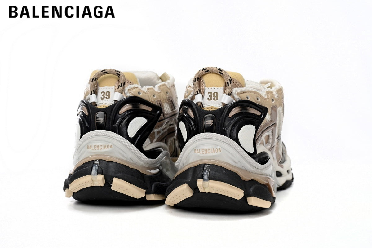 Balenciaga Runner men's shoes  women sneakers ¡ª Beige