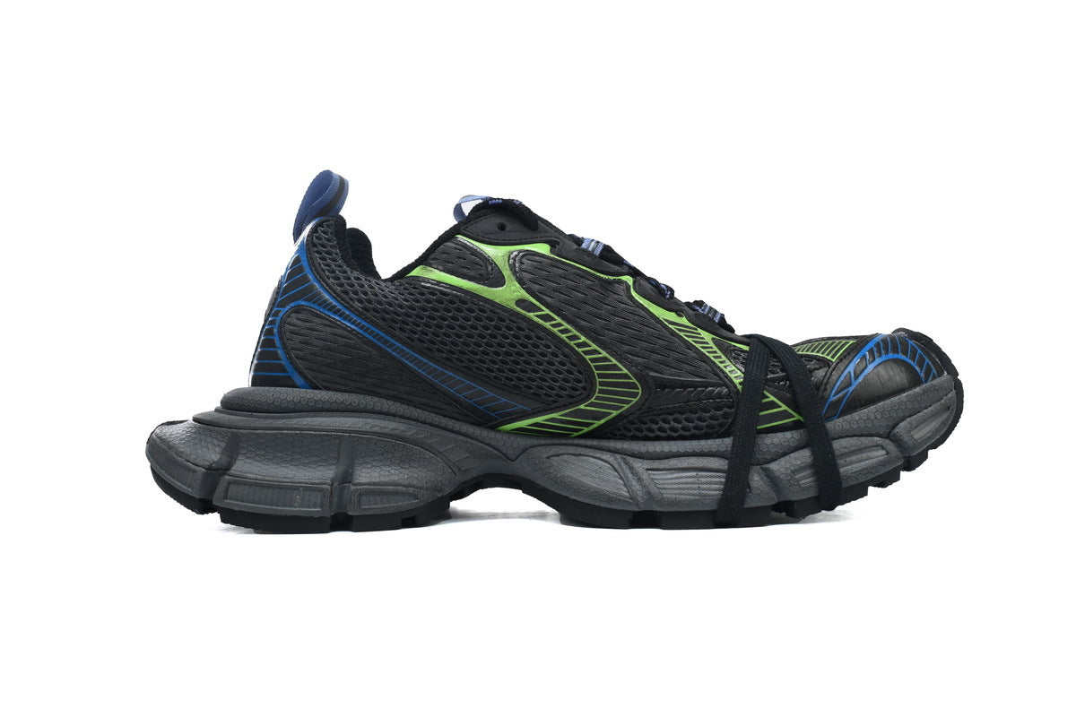 Balenciaga 3XL  men's shoes Track Sneaker ¨C Low-Top Chunky Sole balenciaga runners black
