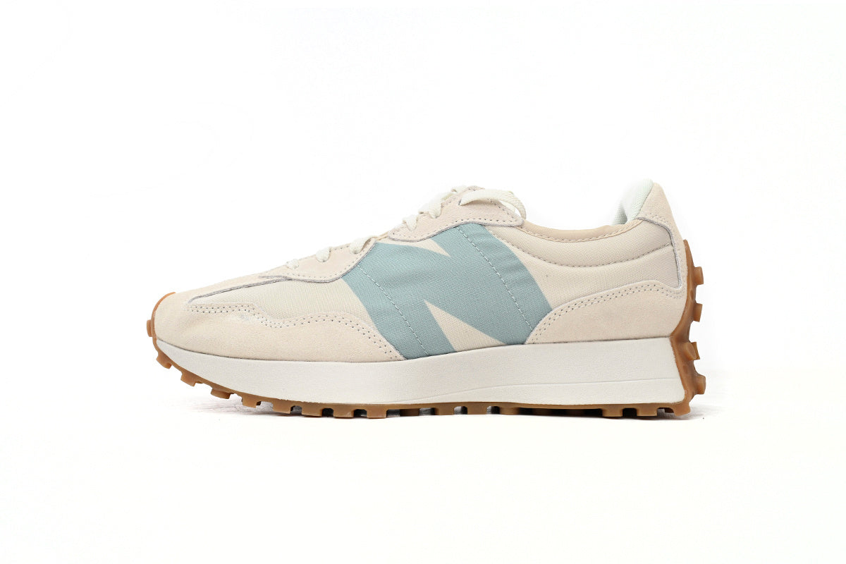 New Balance 327 Women's & Men's Retro Sneakers - Cream & Light Blue