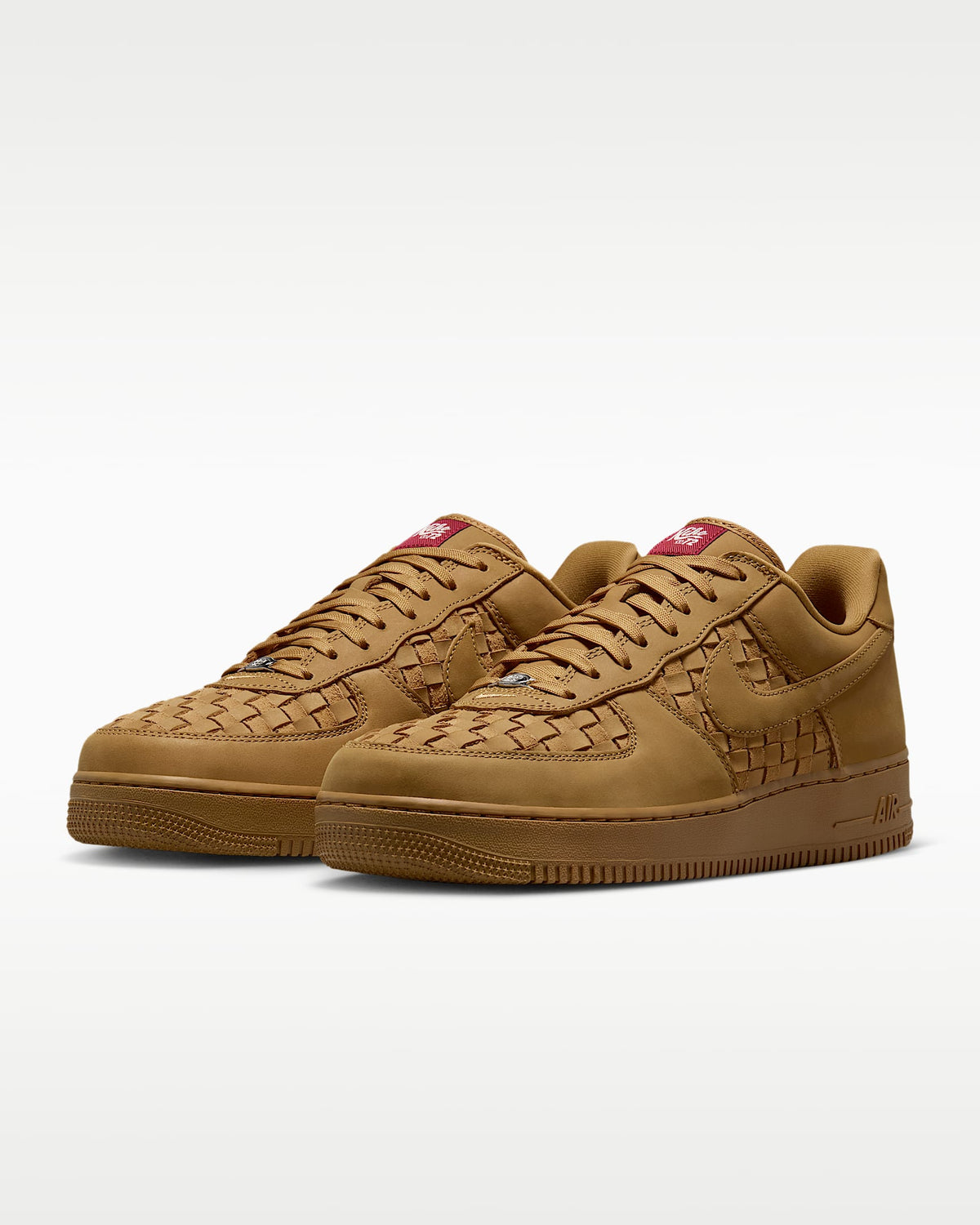 Nike Air Force 1 '07 Wheat Woven Upper Sneakers mens low top shoes