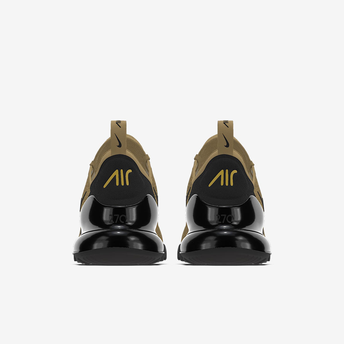 Nike Air Max 270 By You ¨C Khaki/Black Custom Sneaker