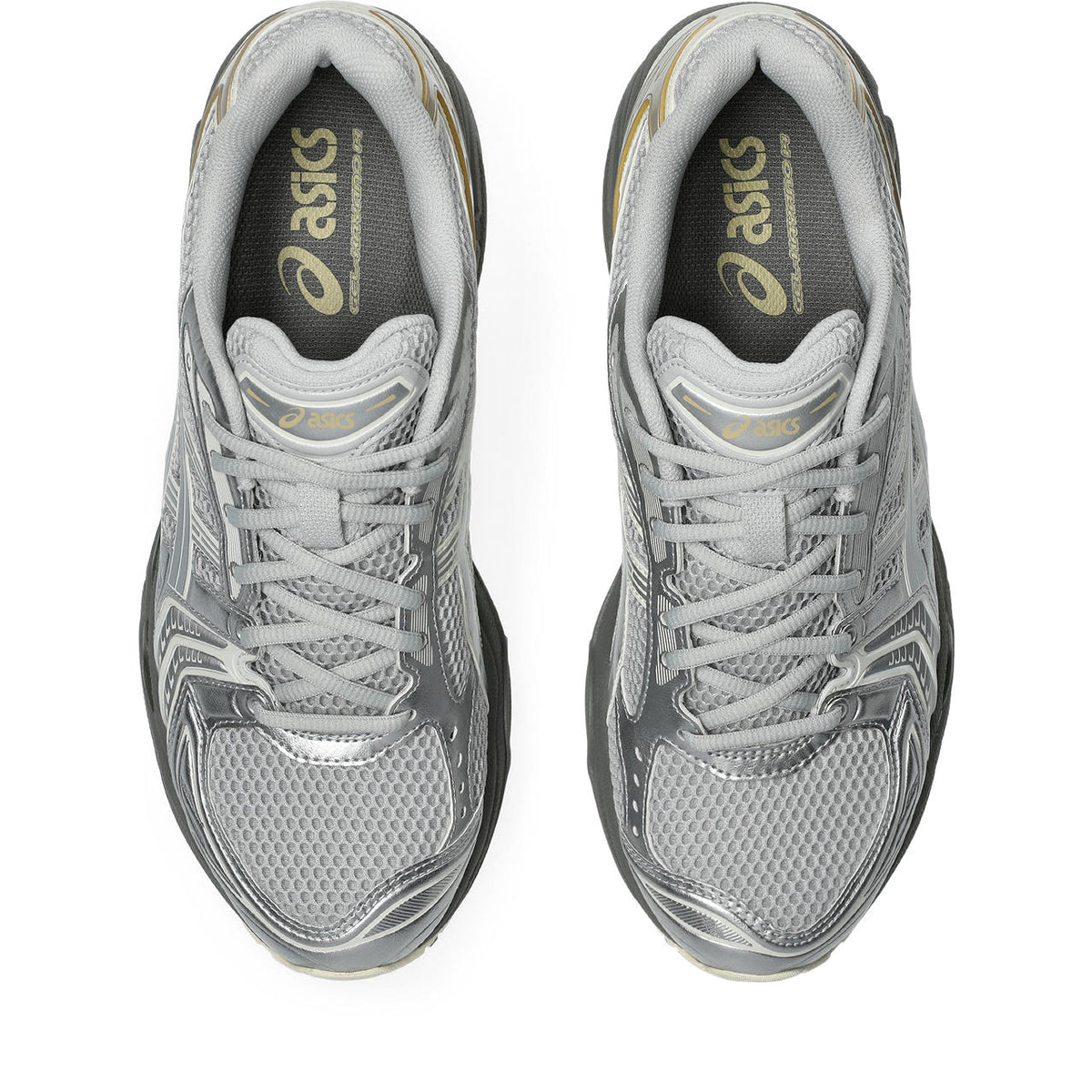 Asics  shoes  neutral running shoes mens  sneakers Gel-Kayano 14 Grey / Metallic Silver / Champagne Gold