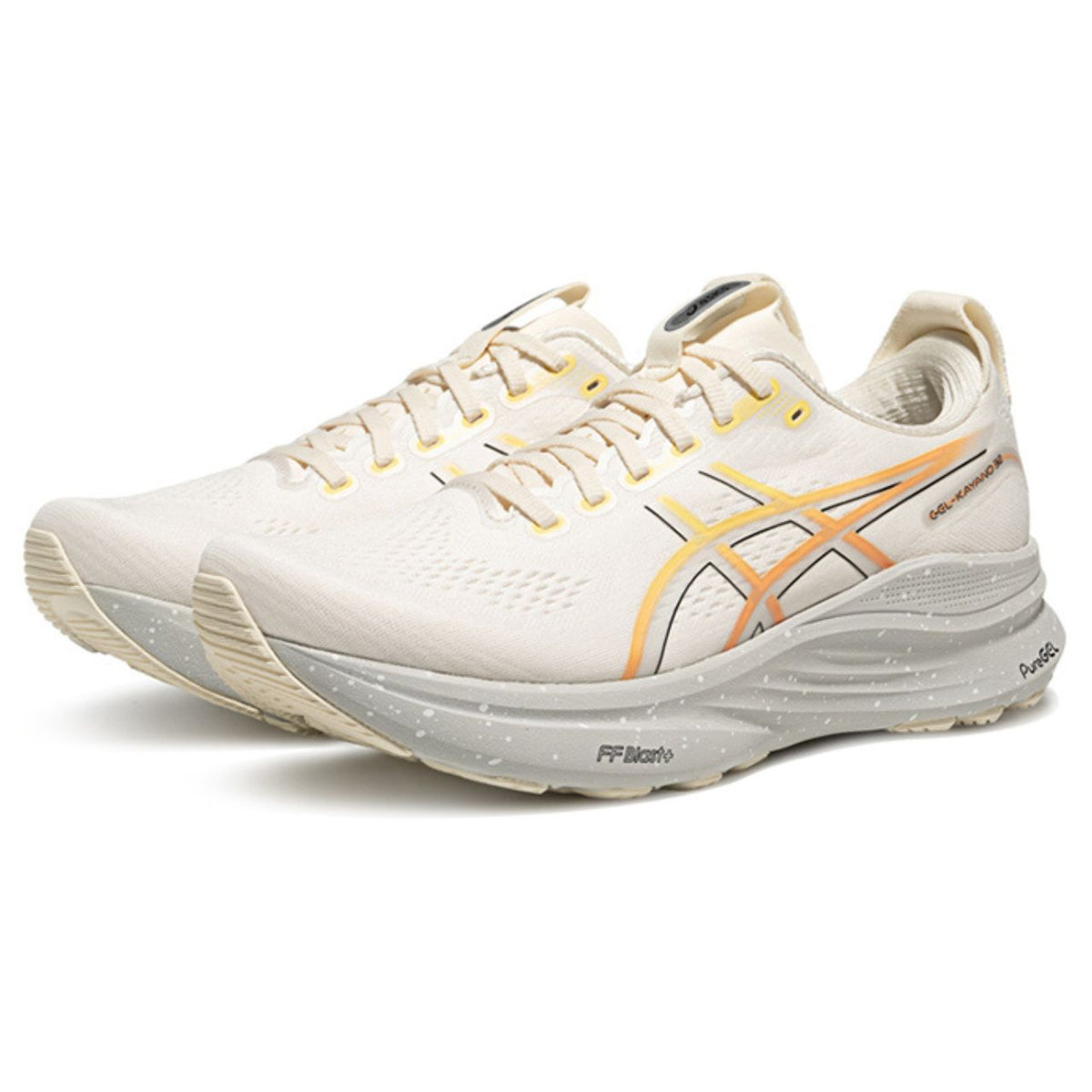 Asics  shoes  neutral running shoes mens  sneakers Gel-Kayano 32 Cream / Yellow / Orange