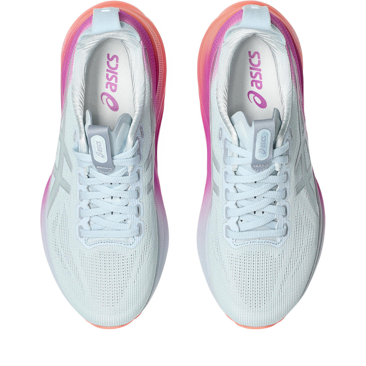 Asics  shoes  neutral running shoes mens  sneakers Gel-Kayano 32 Light Blue / Pink / Orange Gradient