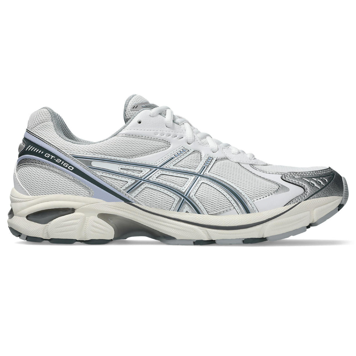 Asics  shoes  neutral running shoes mens  sneakers GT-2160 White / Silver / Light Blue
