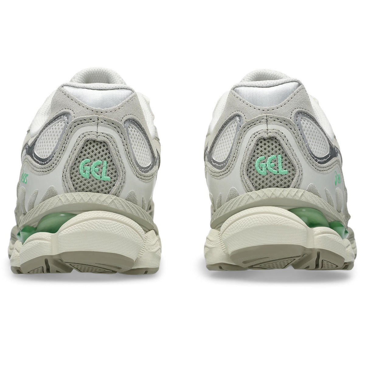 Asics womens shoes  neutral running shoes mens  sneakers Gel-Kayano 14 ¨C Off-White/Silver/Light Olive Sneaker