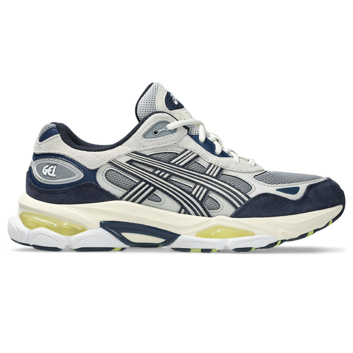 Asics womens shoes  neutral running shoes mens  sneakers Gel-Kayano 14 ¨C Grey/Navy/Cream Sneaker
