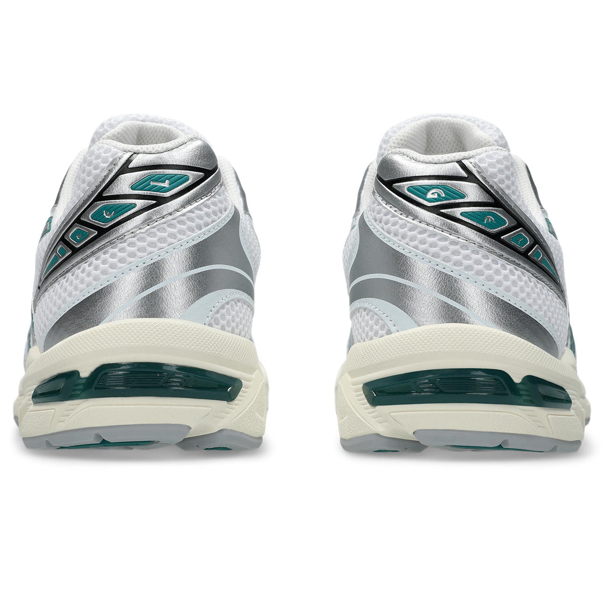 Asics womens shoes  neutral running shoes mens  sneakers Gel-1130 ¨C White/Silver/Teal Green Sneaker