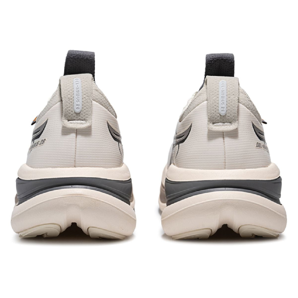 Asicswomens shoes  neutral running shoes mens  sneakers  Gel-Nimbus 28 Cream / Dark Gray