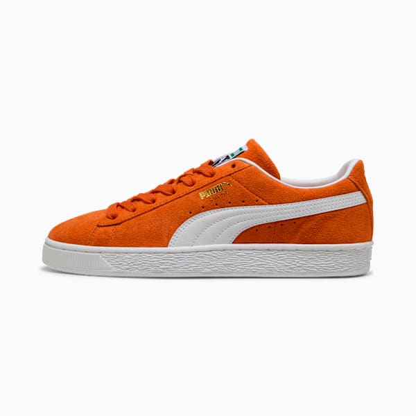 PUMA Suede Classic Orange-White puma shoes for men  womens shoes  roma shoes
