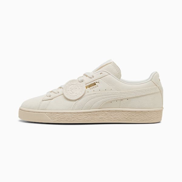 PUMA Suede Classic Off-White-Cream-Gold puma shoes for men  womens shoes  roma shoes
