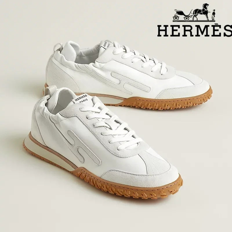 Herm¨¨s Jet Sneaker in Blanc