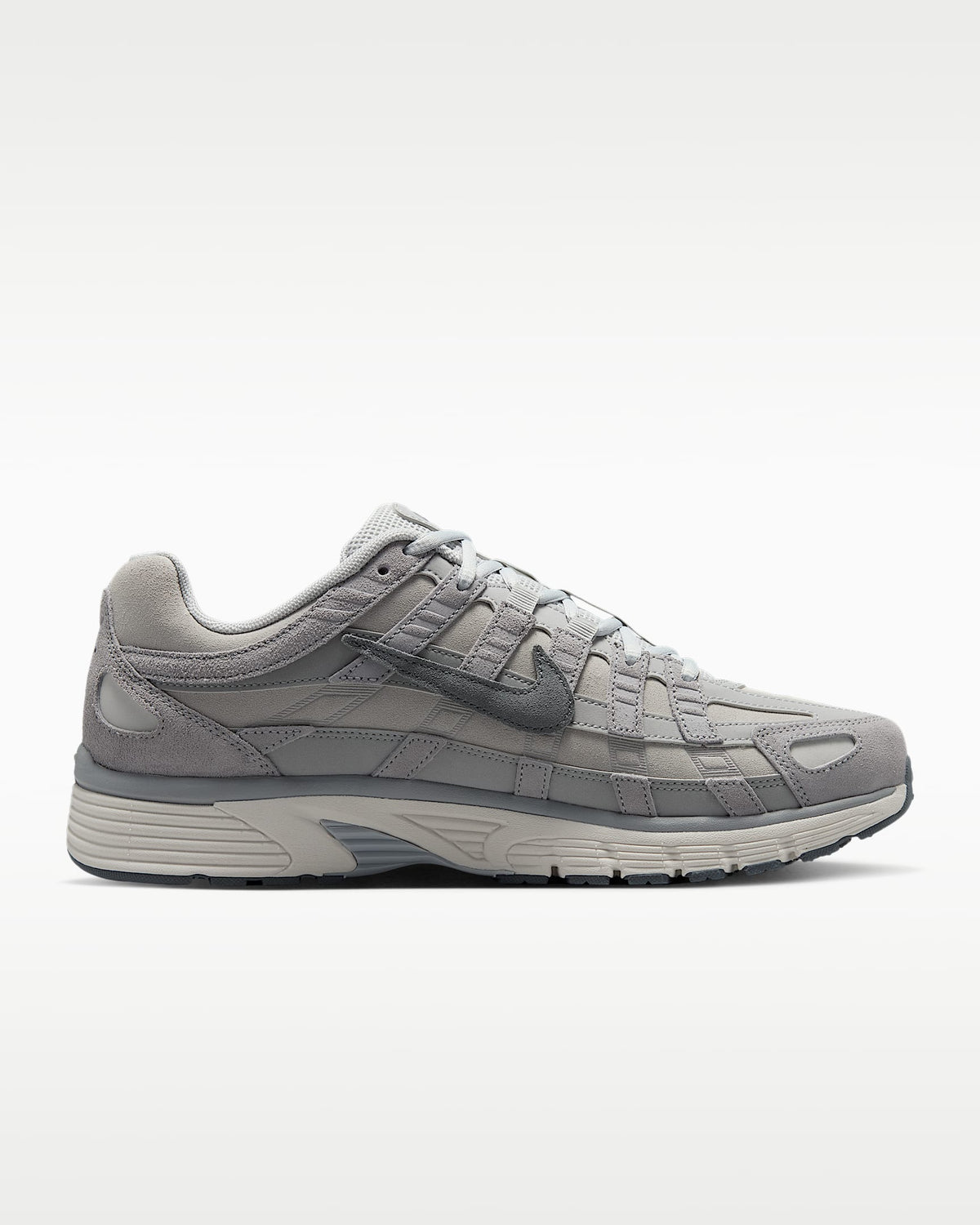 Nike P-6000 ¨C Grey / White / Blue Mesh Athletic Sneakers