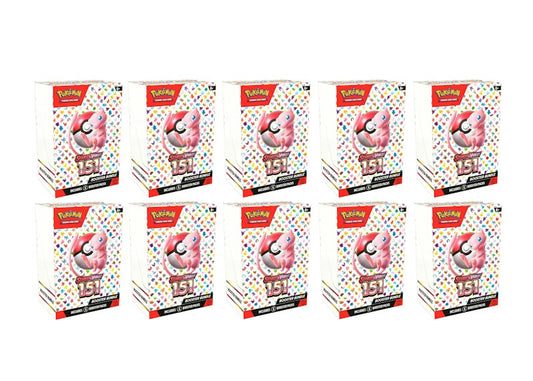 Pok¨¦mon TCG Scarlet & Violet 151 6pk Booster Bundle 10x Lot