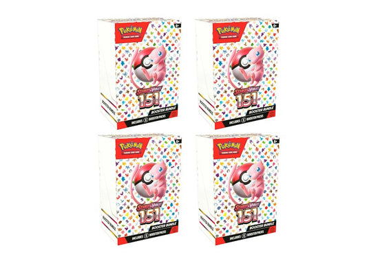 Pok¨¦mon TCG Scarlet & Violet 151 6pk Booster Bundle 4x Lot
