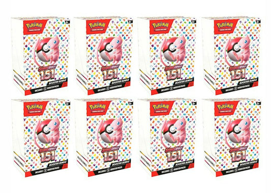 Pok¨¦mon TCG Scarlet & Violet 151 6pk Booster Bundle 8x Lot