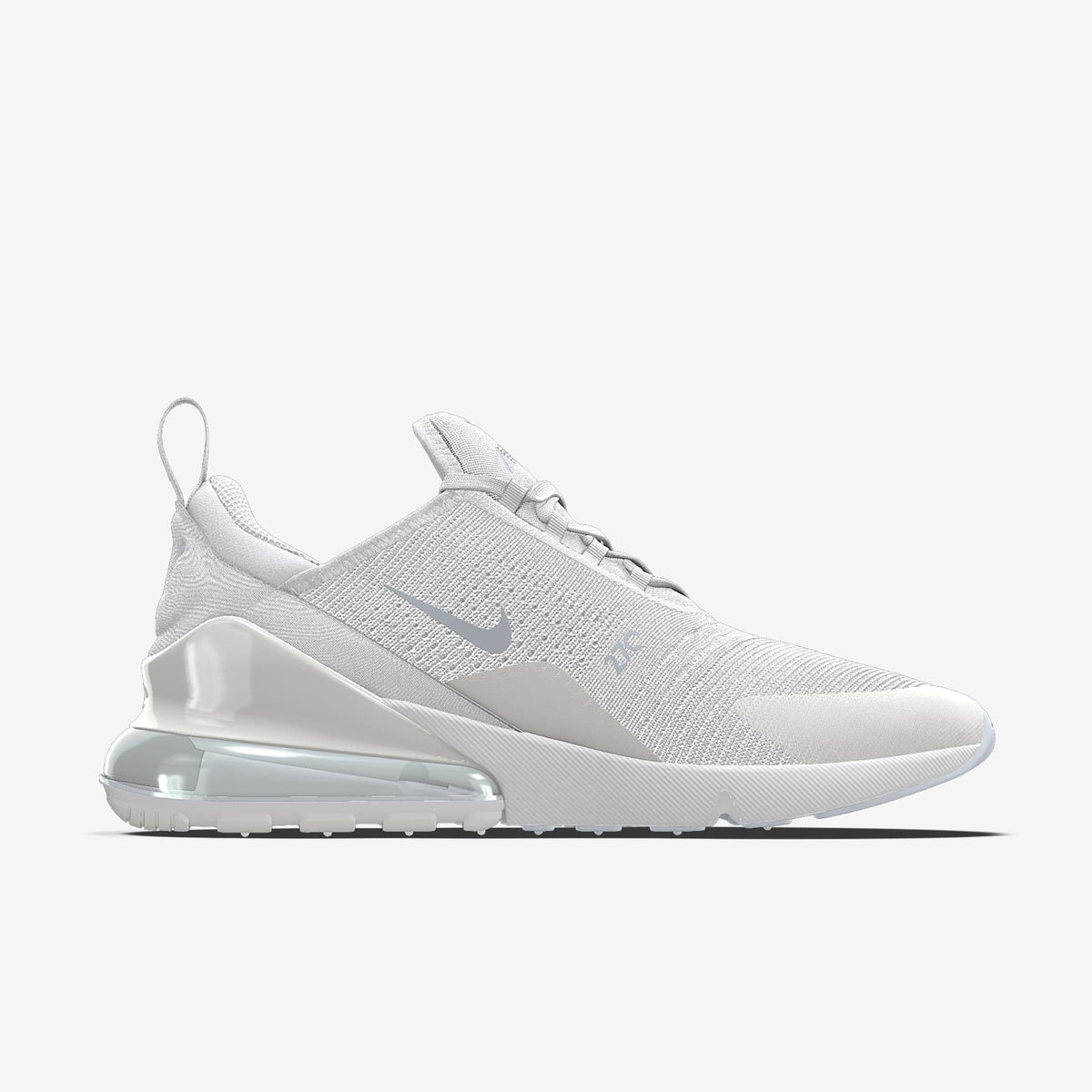 Nike Air Max 270 By You ¨C Off-White/Silver Custom Sneaker
