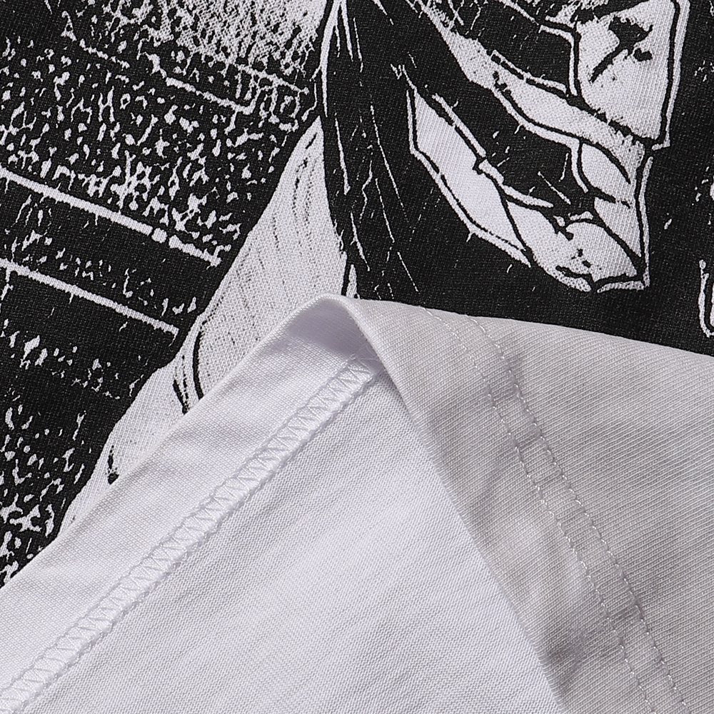 MAJESTIK Eagle Football Rhinestone Graphic T-Shirt ¡ª detail