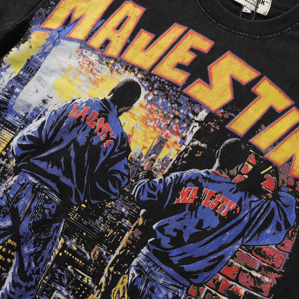 MAJESTIK Treet Artist Graphic Short-Sleeve T-Shirt ¡ª detail