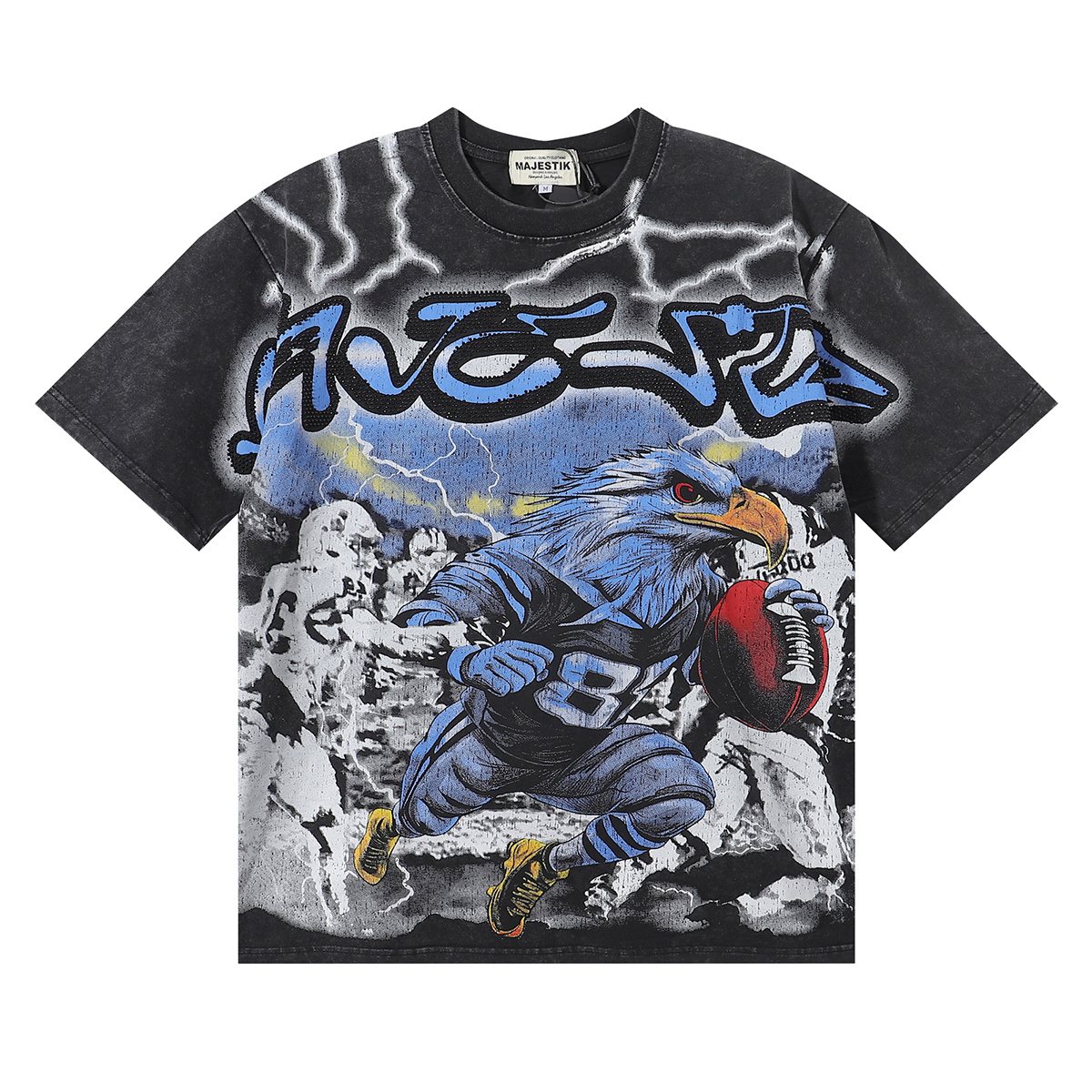 MAJESTIK Athlete Eagle Graphic T-Shirt ¡ª hero