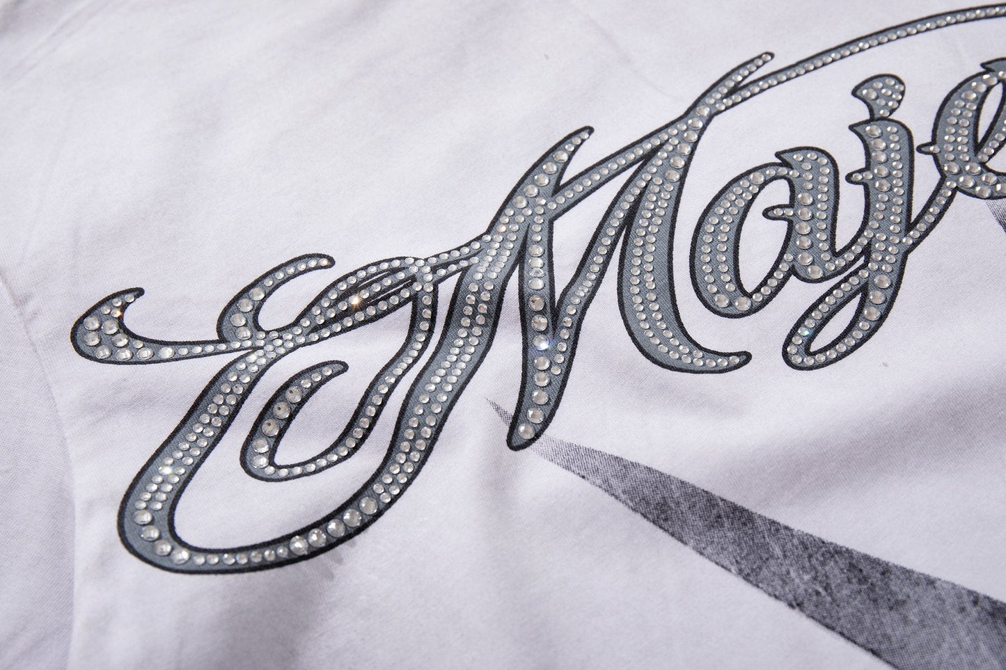 MAJESTIK Tour-Style Back Print T-Shirt ¡ª detail