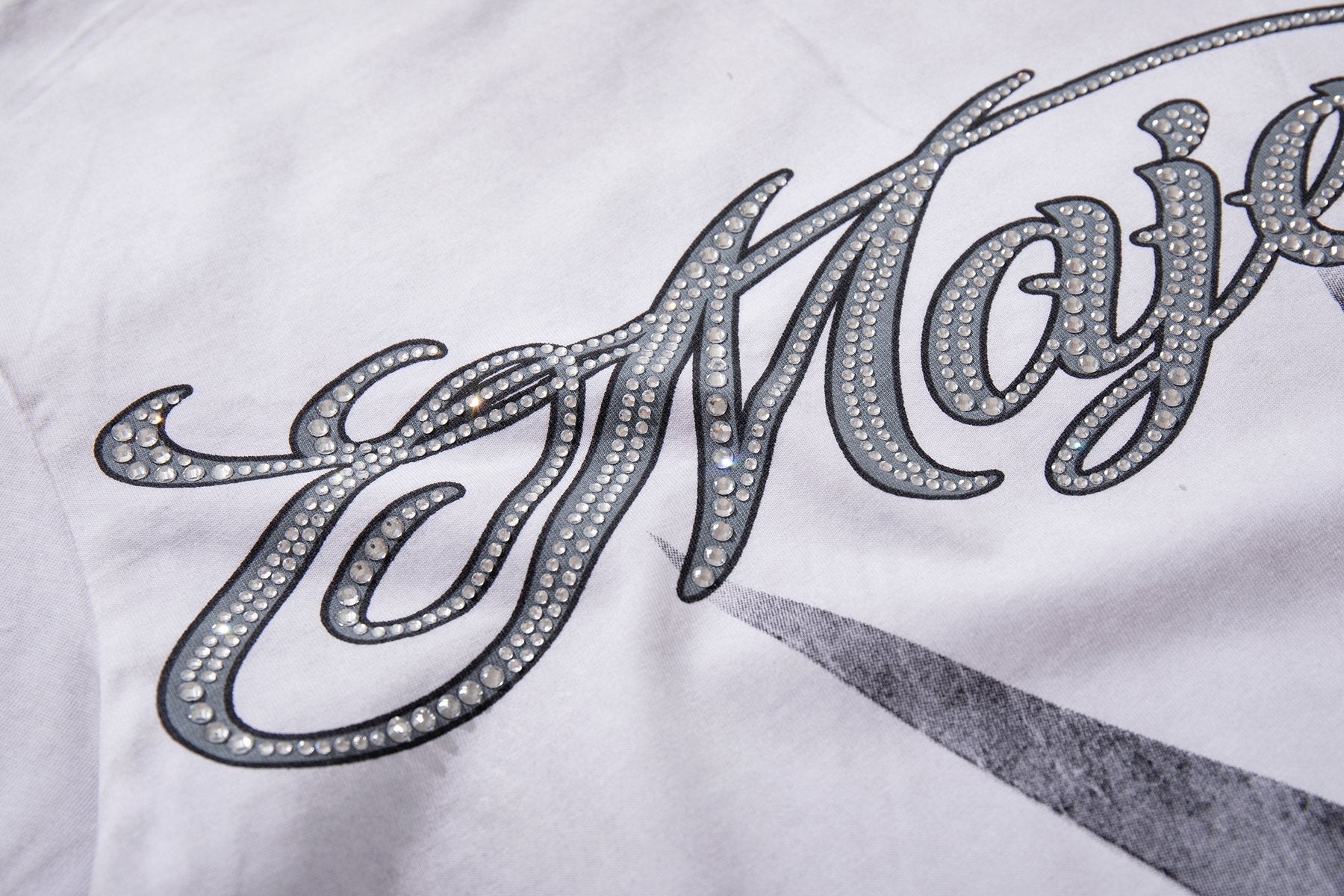 MAJESTIK Tour-Style Back Print T-Shirt ¡ª detail