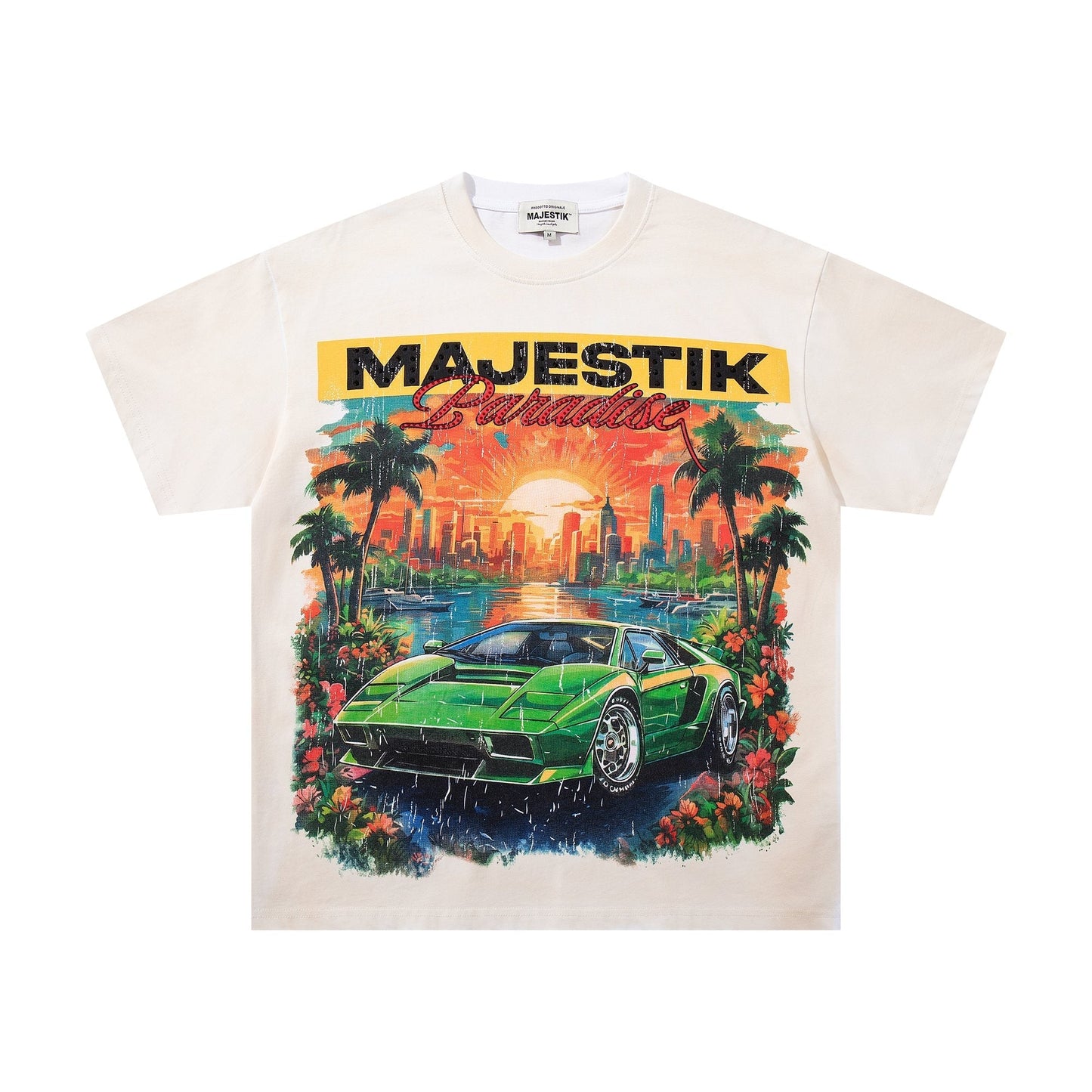 MAJESTIK Paradise Graphic T-Shirt ¡ª hero