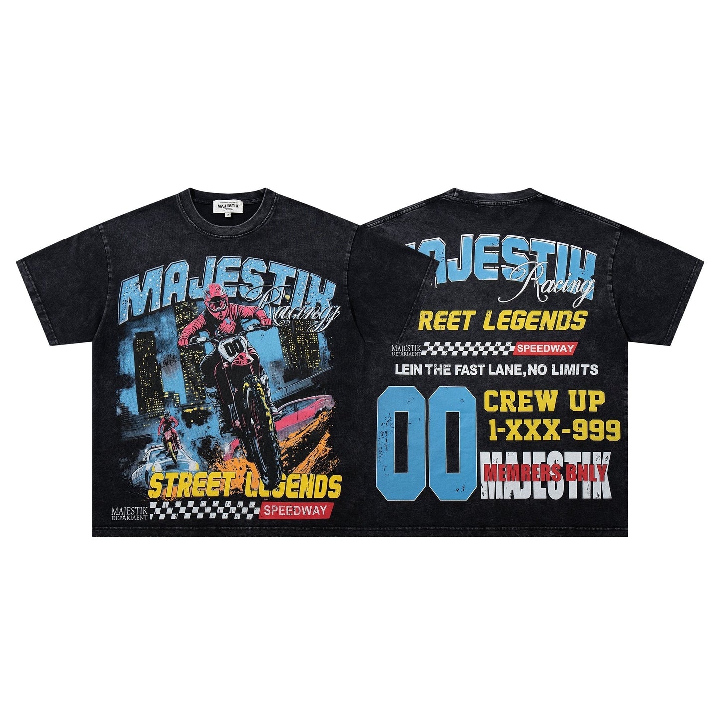 MAJESTIK Racing Street Legends Graphic T-Shirt ¡ª hero