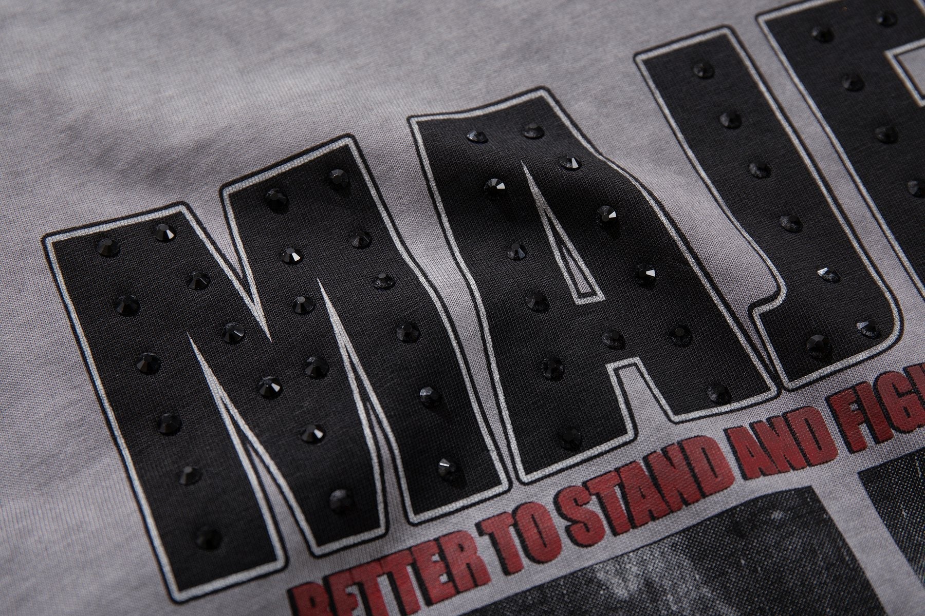 MAJESTIK Winged Cross Graphic T-Shirt ¡ª detail