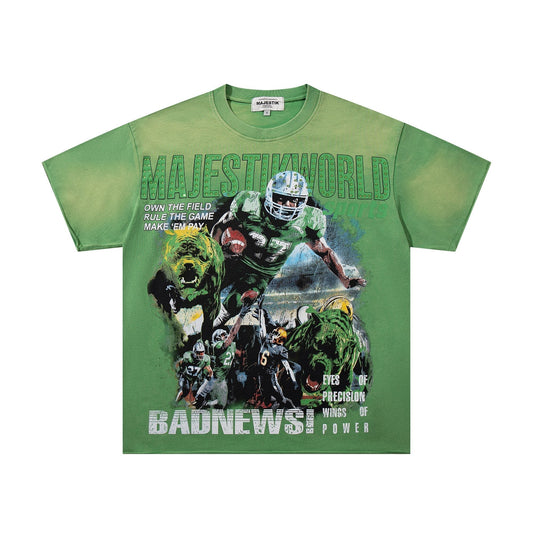 MAJESTIK Football Graphic T-Shirt ¡ª hero