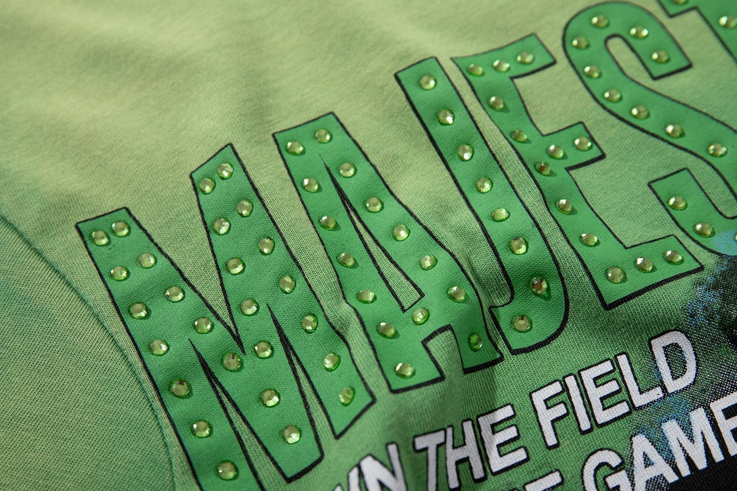 MAJESTIK Football Graphic T-Shirt ¡ª detail