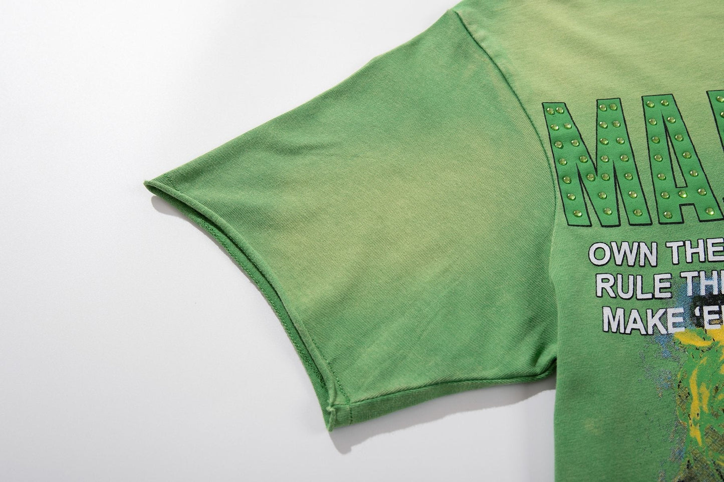 MAJESTIK Football Graphic T-Shirt ¡ª detail