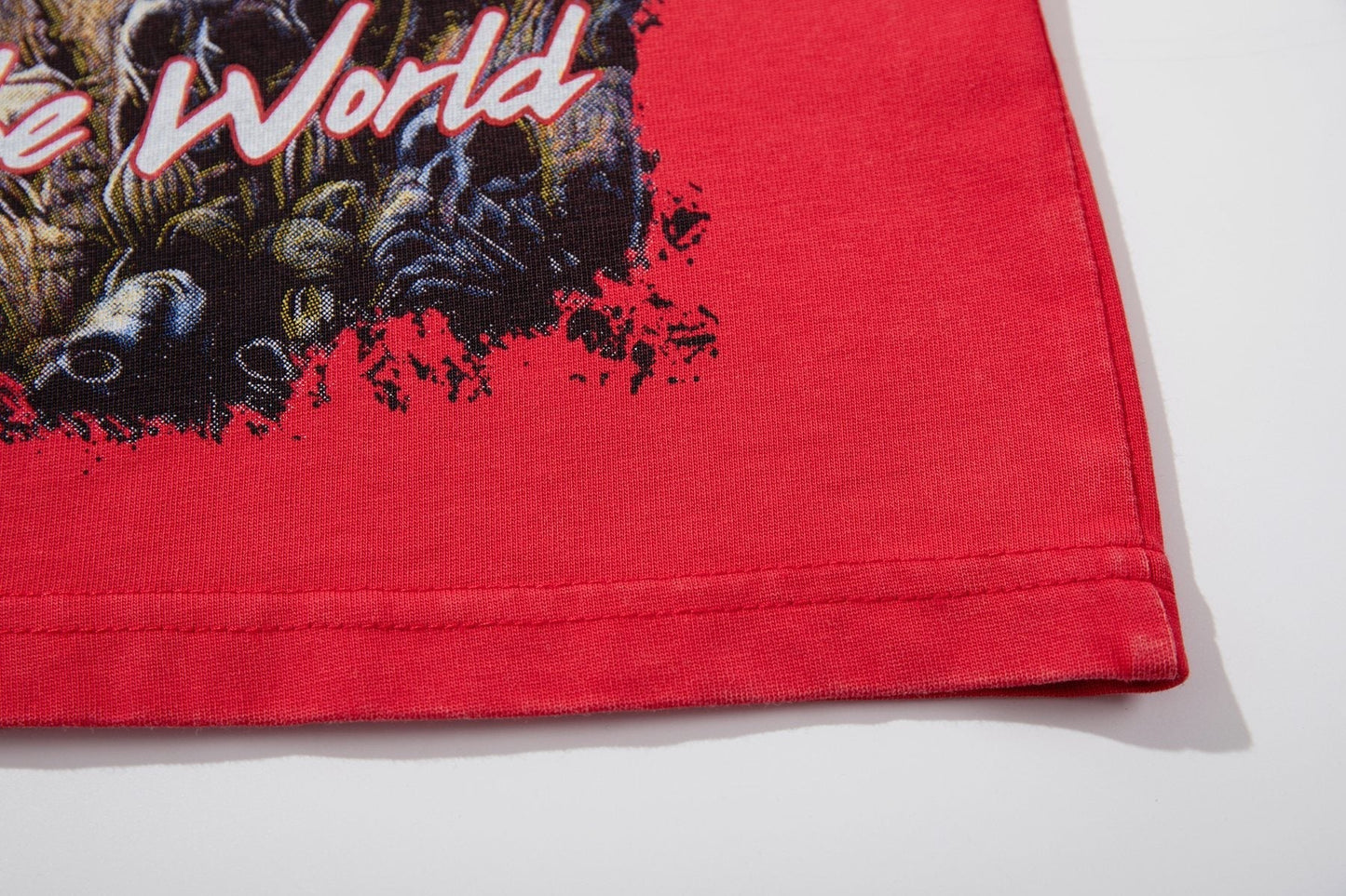 MAJESTIK Western Horse Graphic T-Shirt ¡ª detail