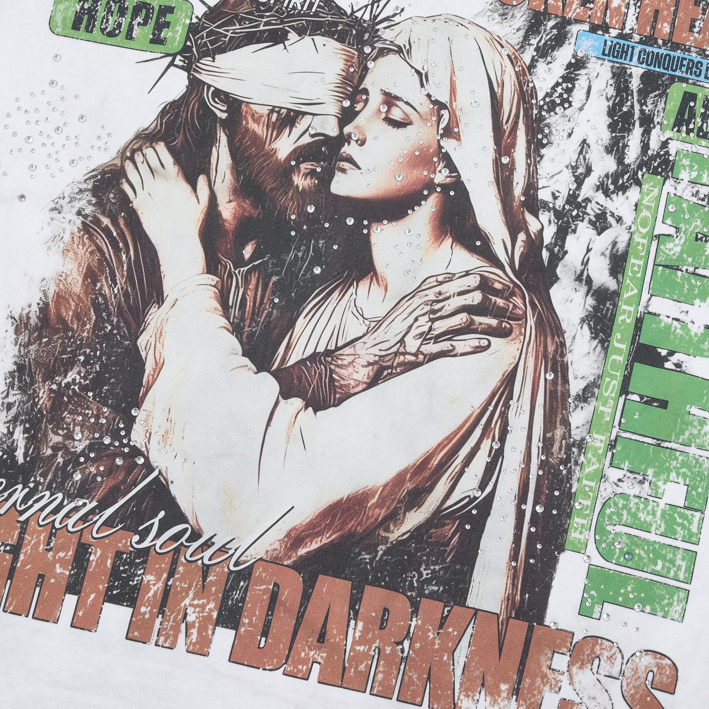 MAJESTIK Soul Graphic Short-Sleeve T-Shirt ¡ª detail