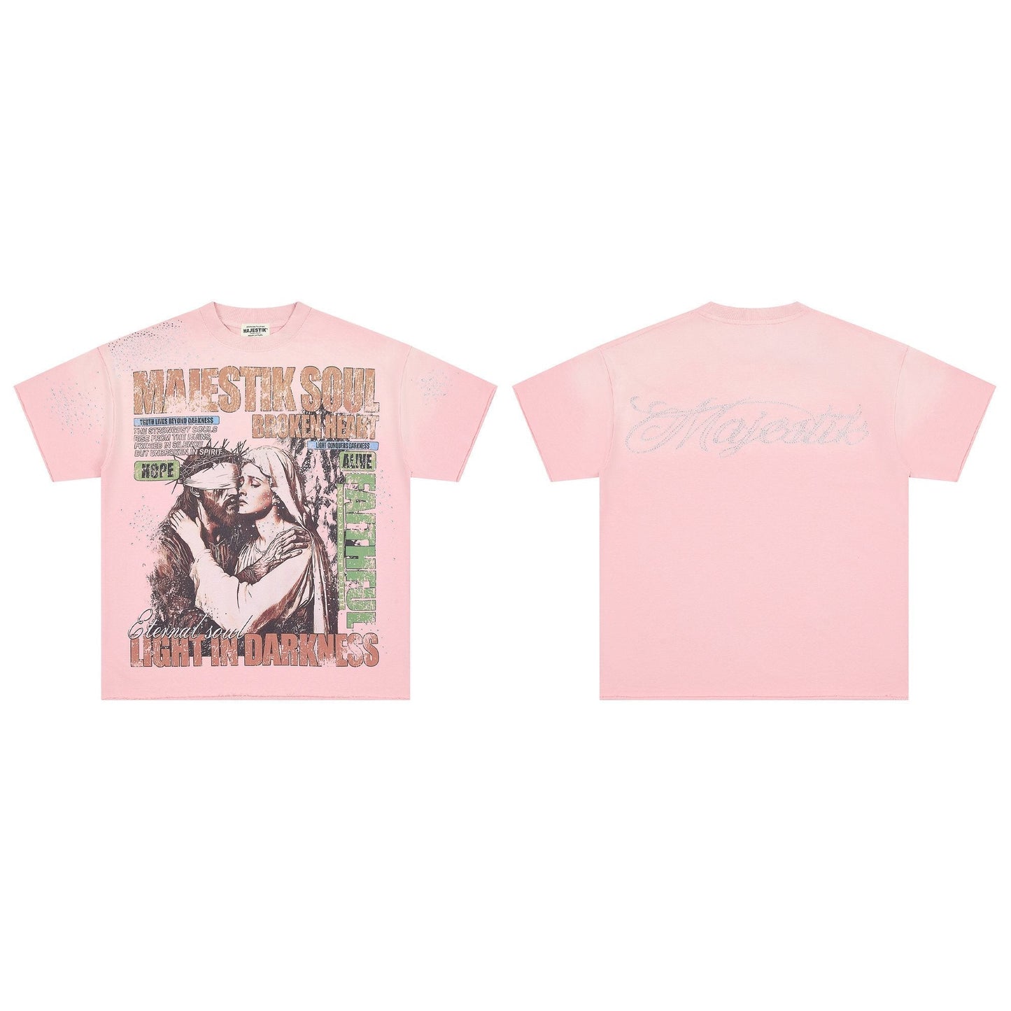 MAJESTIK Soul Graphic Short-Sleeve T-Shirt ¡ª hero