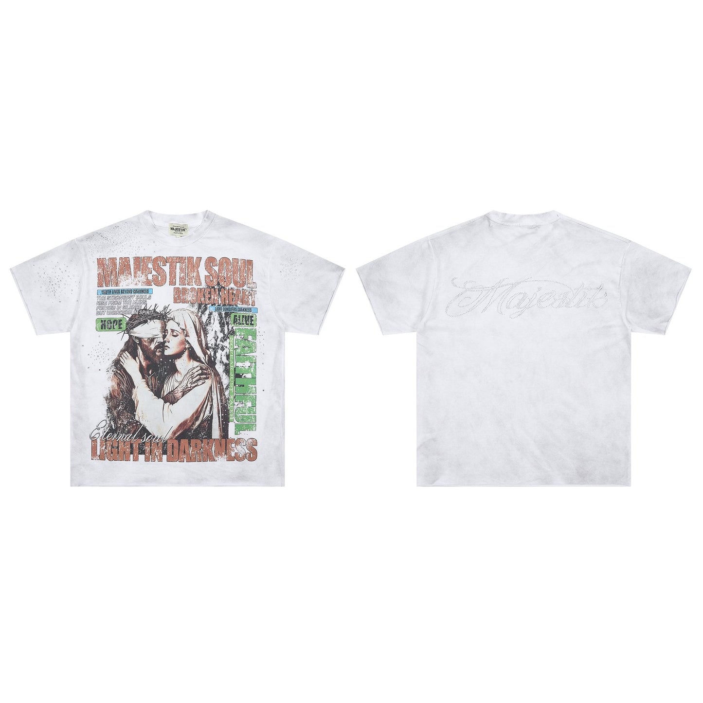 MAJESTIK Soul Graphic Short-Sleeve T-Shirt ¡ª comparison