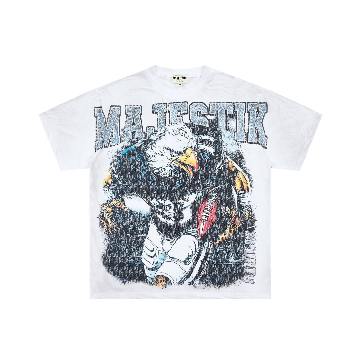 MAJESTIK Football Eagle Graphic T-Shirt ¡ª hero