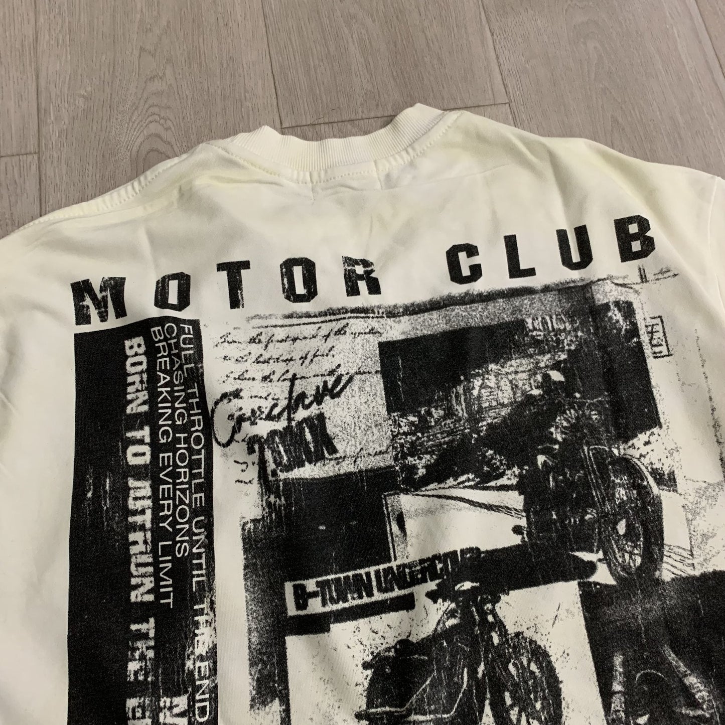 MAJESTIK Motor Club Graphic T-Shirt ¡ª detail