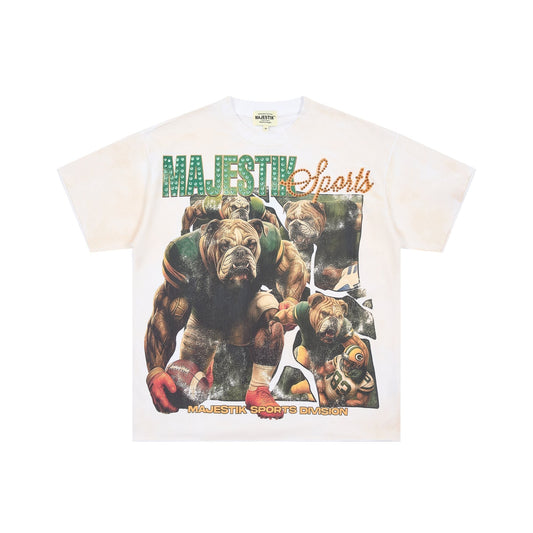 MAJESTIK Bulldog Graphic Short-Sleeve T-Shirt ¡ª hero