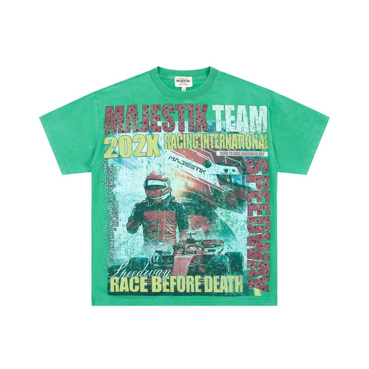 MAJESTIK Racing International 202X Green T-Shirt ¡ª hero