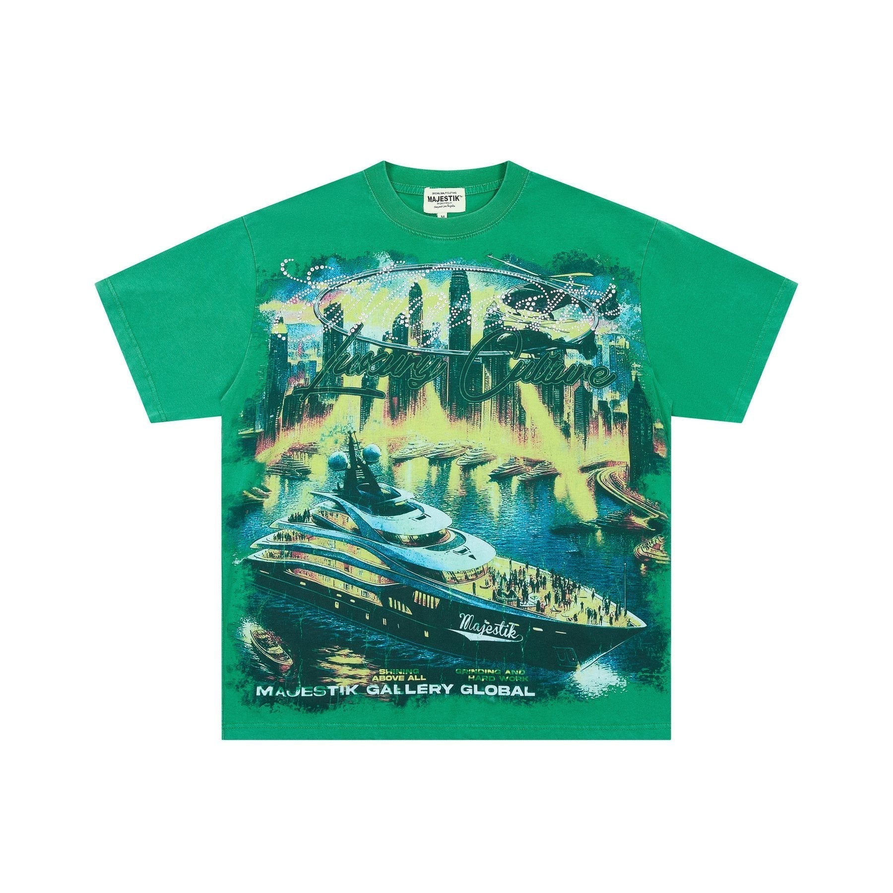 MAJESTIK Yacht Tour Graphic T-Shirt ¡ª front